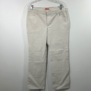 Vintage Pristine J. Crew Flat Front Chinos Size 12